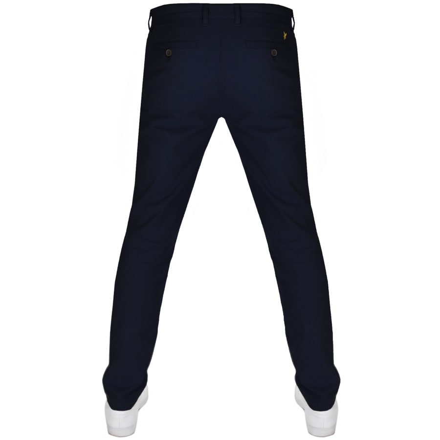 Alternative Image for ProductLyle And Scott Skinny Fit Chino Trousers Navy2